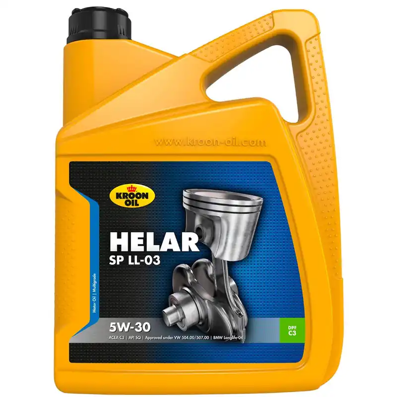Favoriet Kroon Oil Helar SP LL-03 5w30 motorolie 5 liter